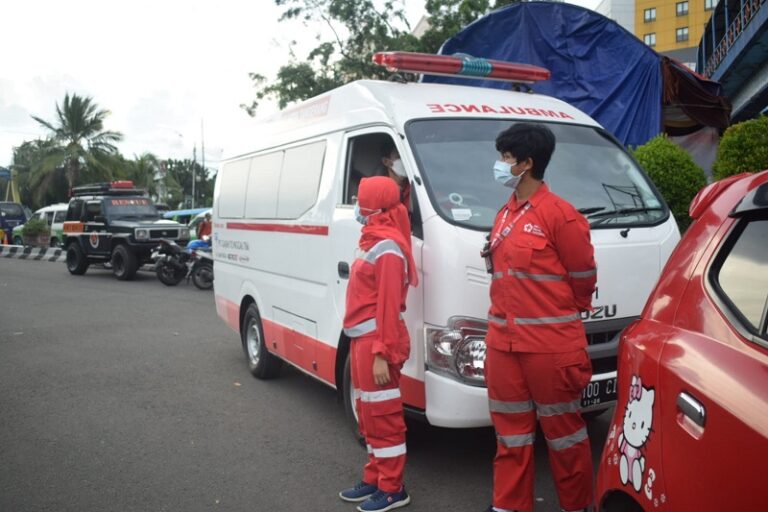 PMI Kota Tangerang Siagakan 4 Unit Motor Respon di Jalur Arus Mudik Lebaran 2022