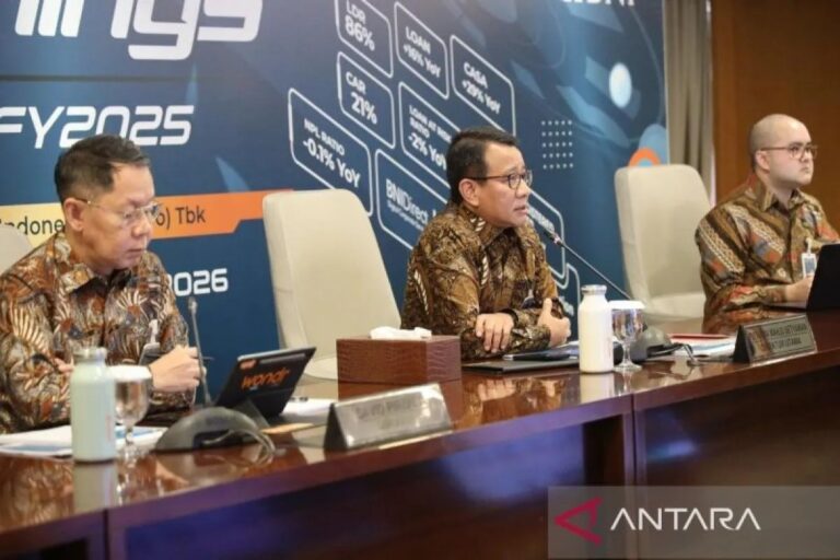 Kredit Tumbuh 15,9 Persen, BNI Raup Laba Rp 20 Triliun Pada 2025